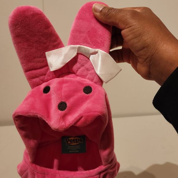 Pink Peeps Dog or Cat Halloween Easter Bunny Costume Small - Picture 2 of 8